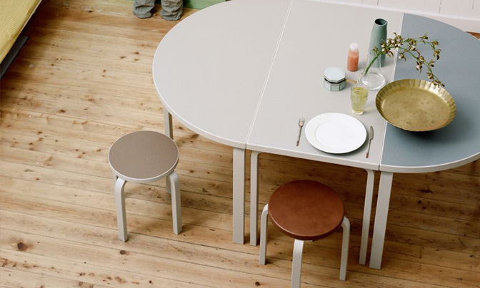 Artek アルテック TABLE 82A テーブル 82A サイズ：150×85cm （厚み