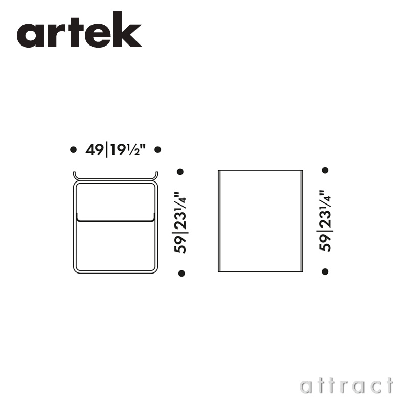 Artek アルテック 915 SIDE TABLE 915 サイドテーブル カラー：2色
