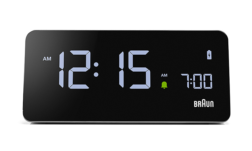 BRAUN ブラウン Wireless Charging Digital Alarm Clock ワイヤレス