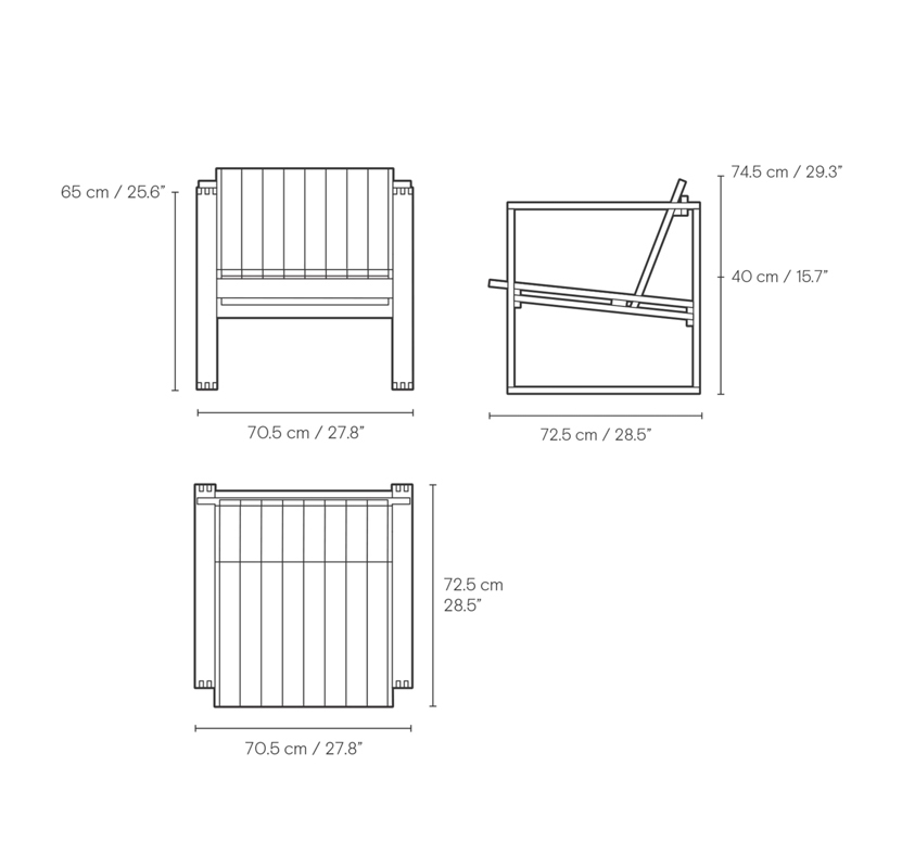 Carl Hansen & Søn カール・ハンセン＆サン Indoor-Outdoor Series